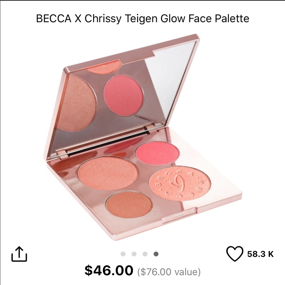 Becca x Chrissy Teigan Face Palette